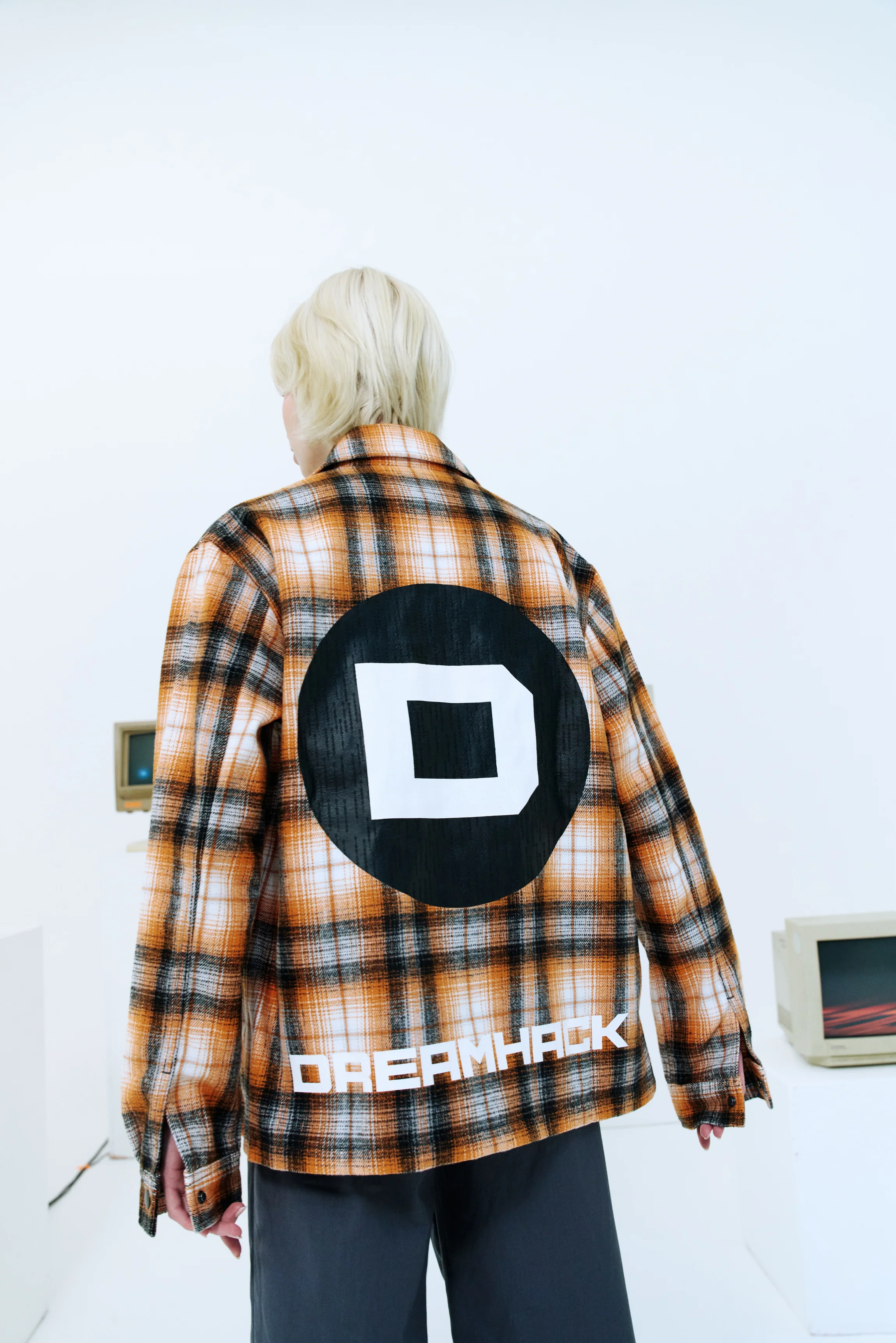 DreamHack Digital Frequency Overshirt Orange - Image 4