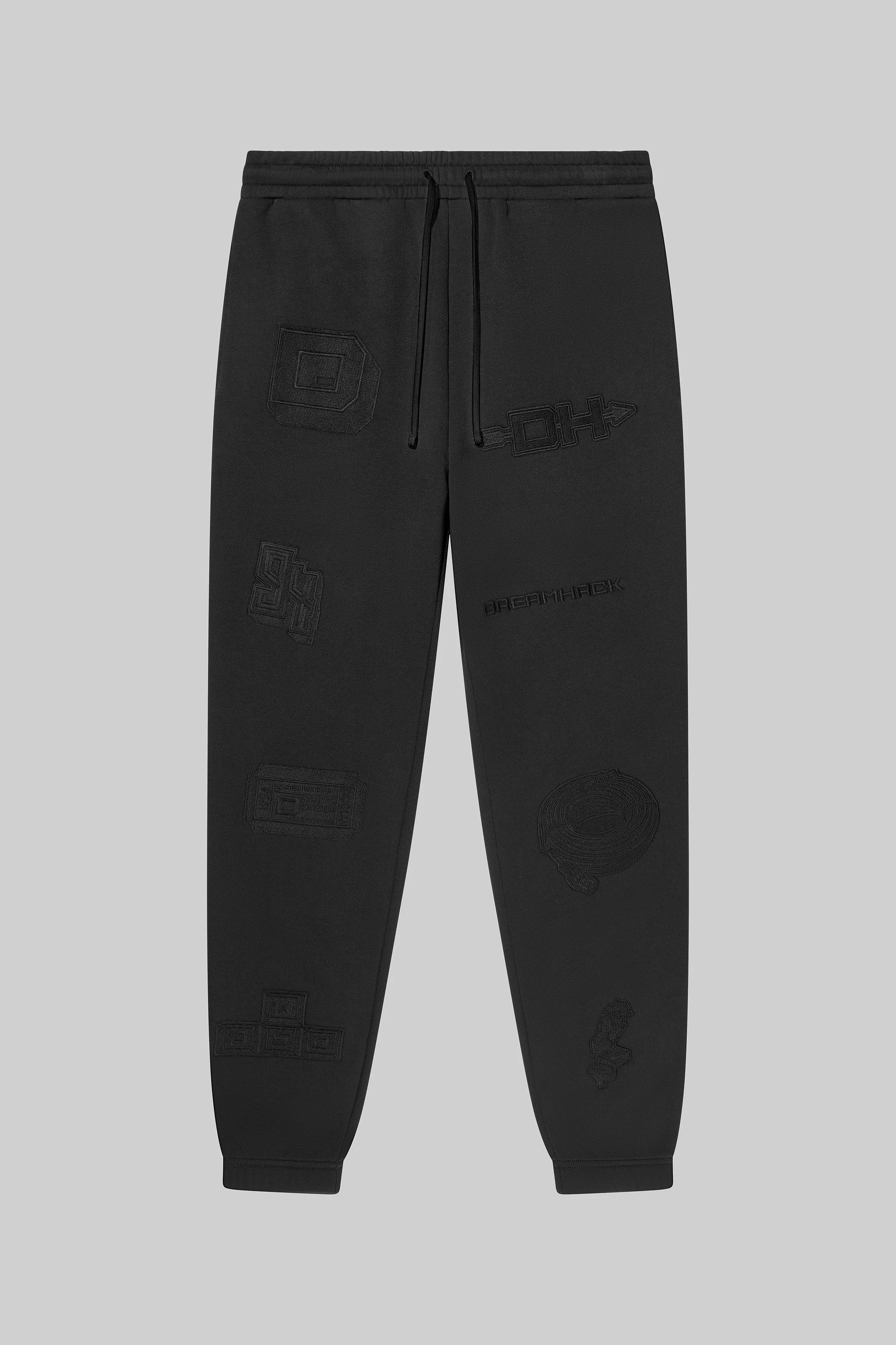 DreamHack Homecoming Embroidery Sweatpants Black - Image 3
