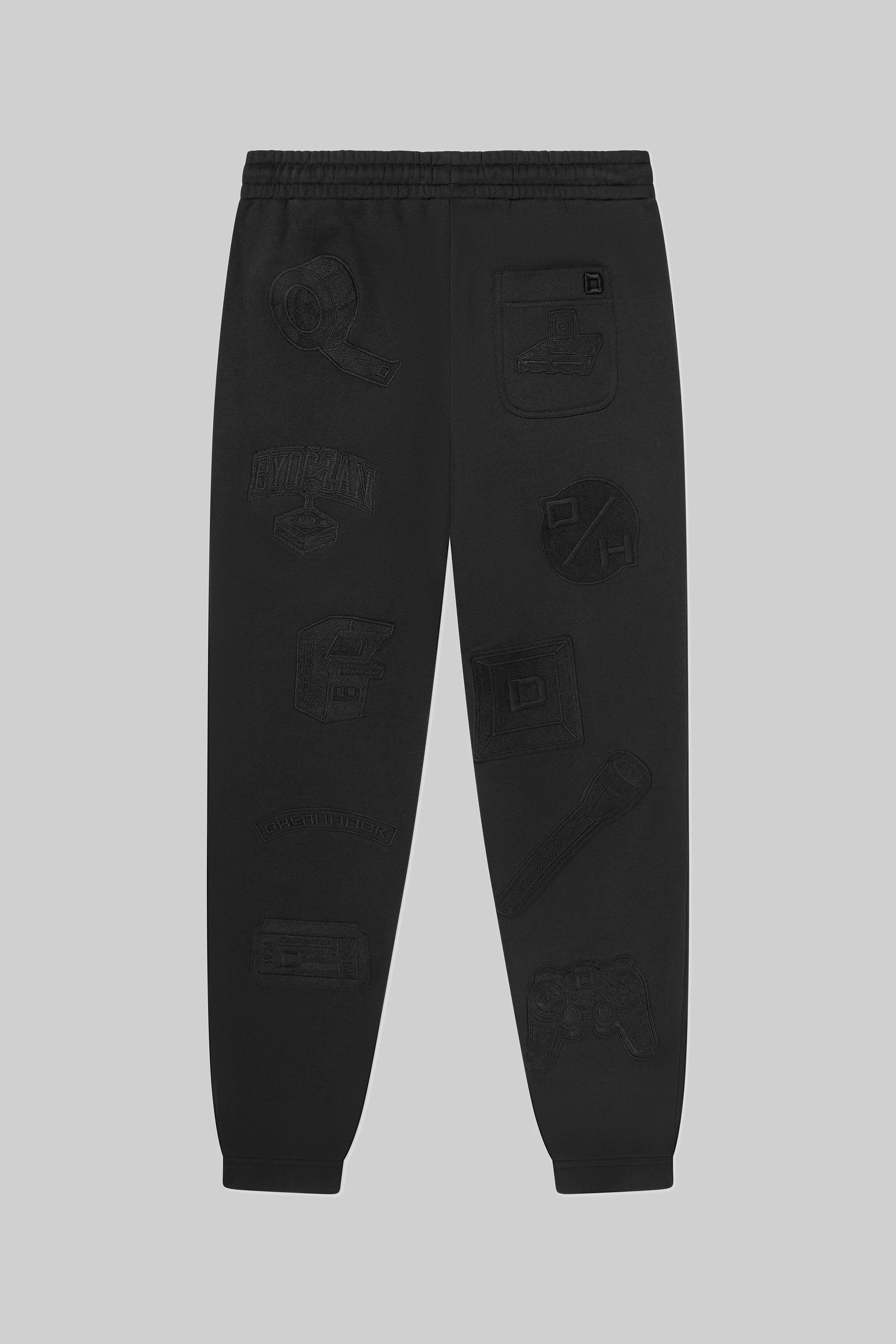 DreamHack Homecoming Embroidery Sweatpants Black - Image 4
