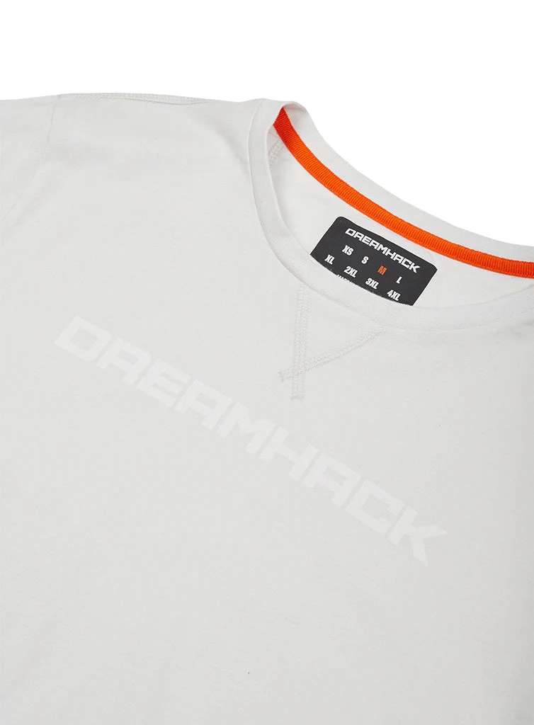 DreamHack Short Sleeve Discharge T-Shirt White - Image 6