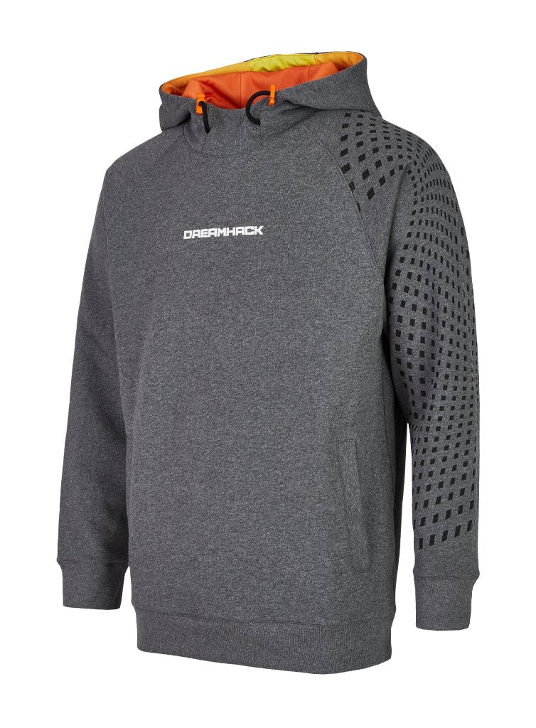 DreamHack Classic Pullover Hoodie Grey Warp - Image 3