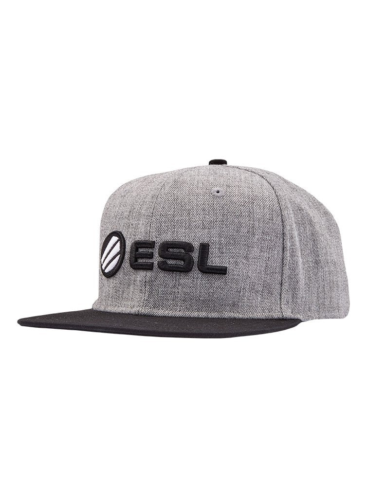 ESL Snapback Cap Grey - Image 3