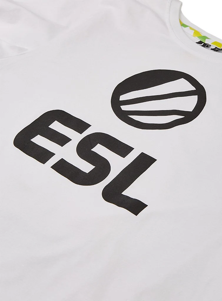 ESL Short Sleeve T-Shirt White - Image 6