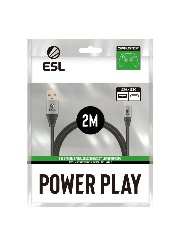 ESL Cable Charging Xbox (USB - USB-C) - Image 5