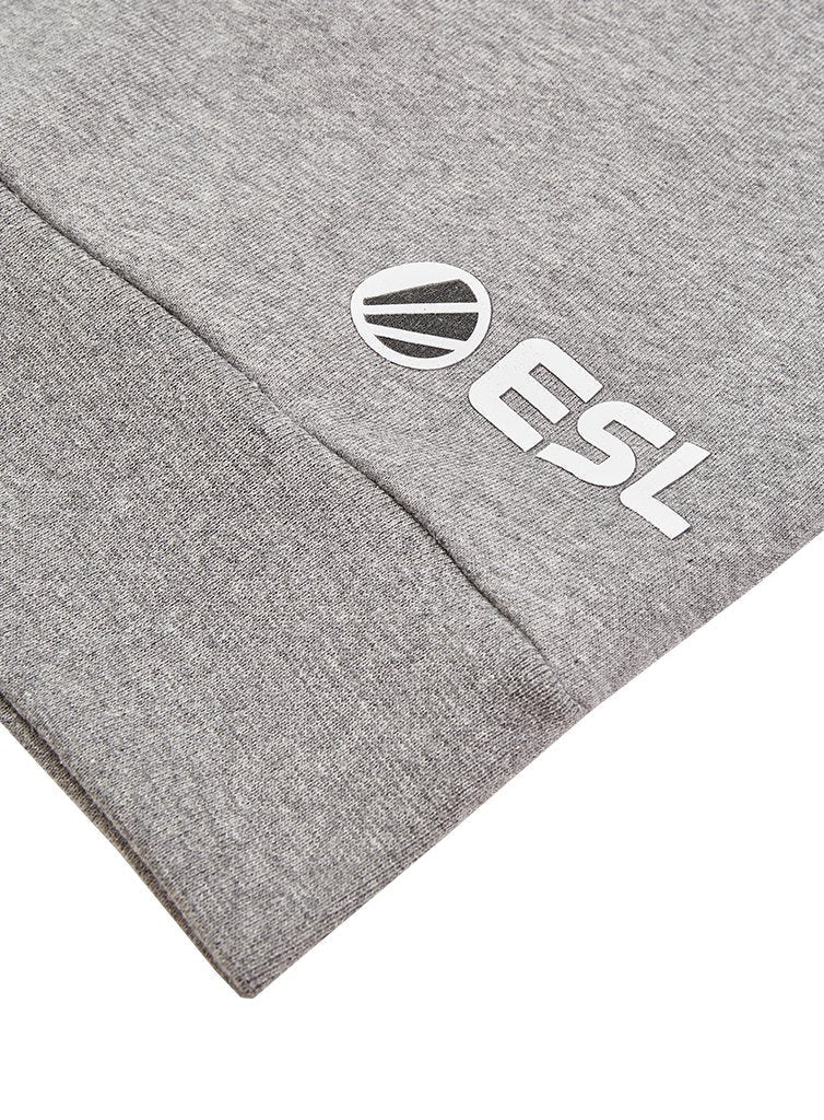 ESL Classic Pullover Hoodie Colorblock White/Grey - Image 6