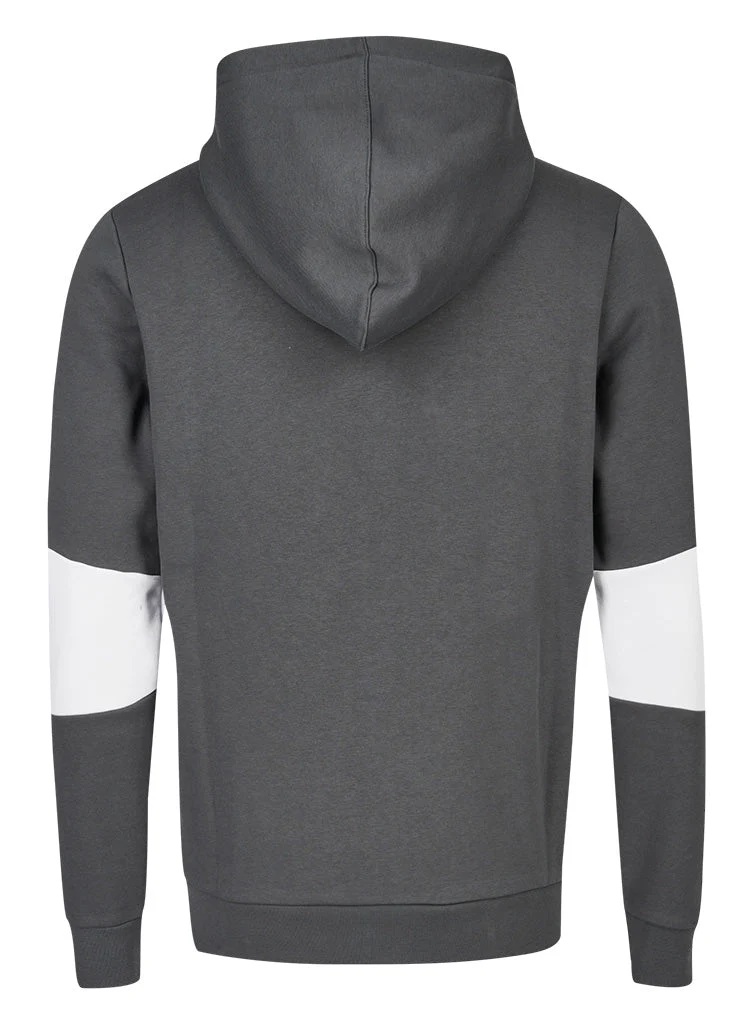 ESL Monochrome Double Zip Hoodie Black - Image 8