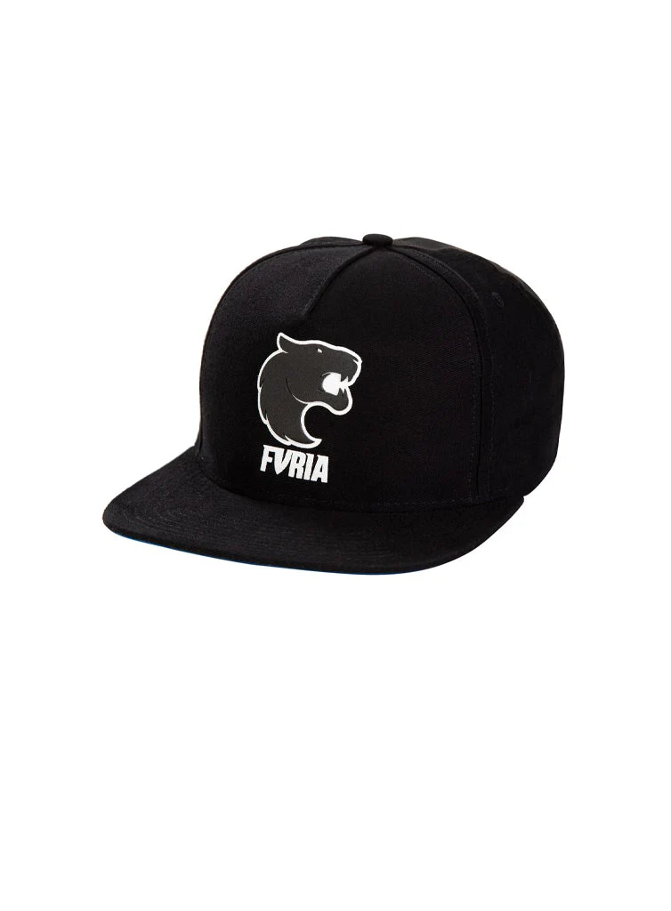 Furia Snapback Cap Black - Image 4