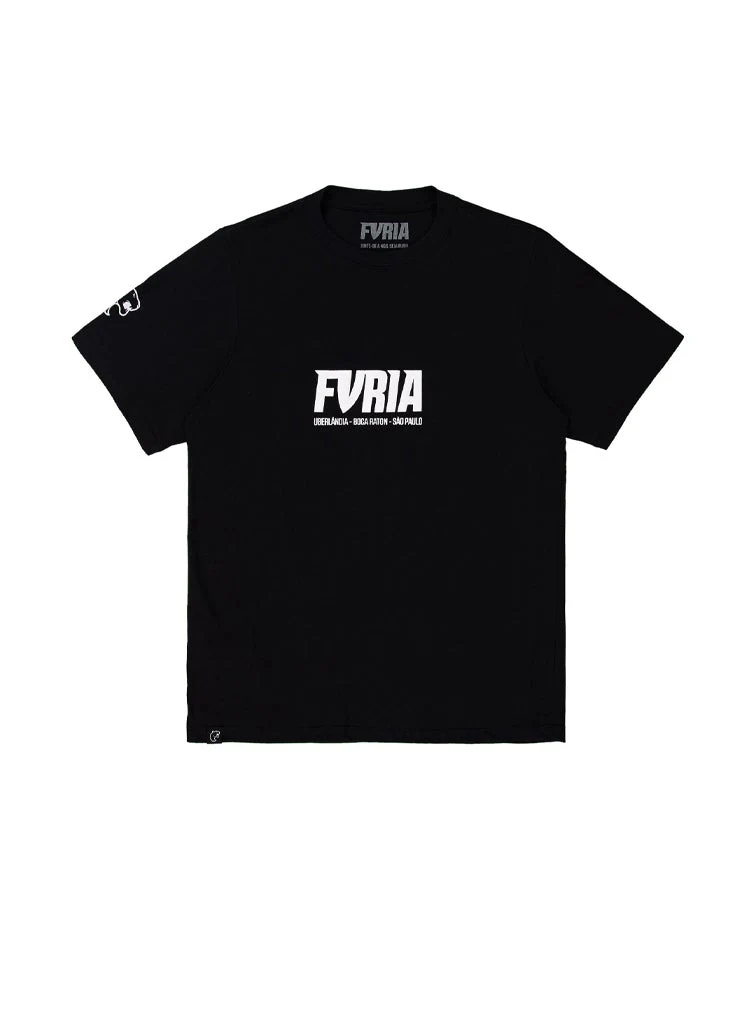 Furia Short Sleeve T-shirt Black - Image 3