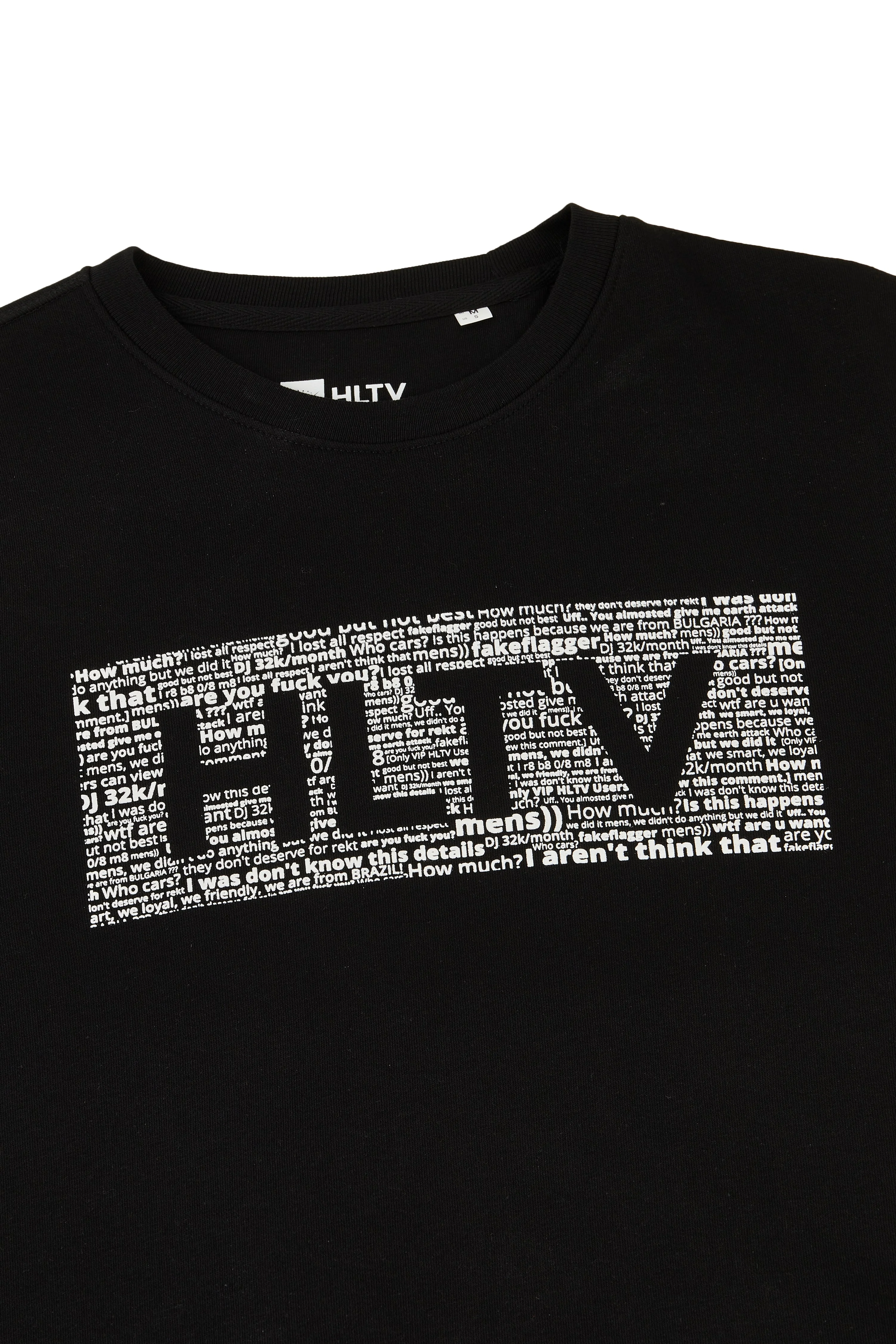 HLTV NSFW Sweatshirt Black - Image 3