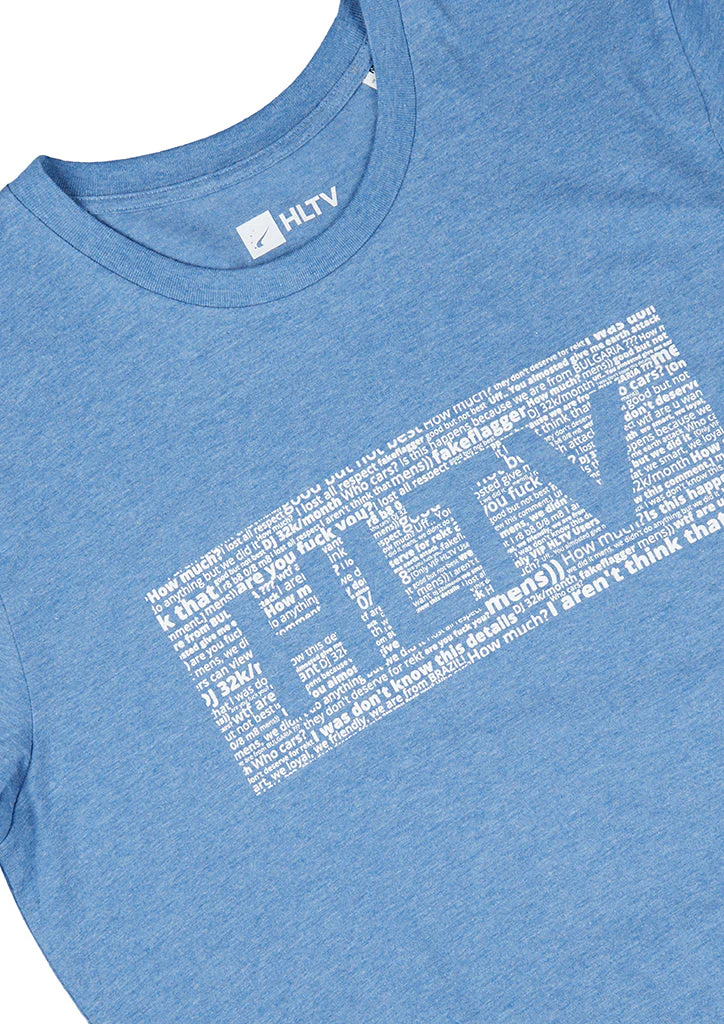 HLTV NSFW Short Sleeve T-shirt Blue - Image 3