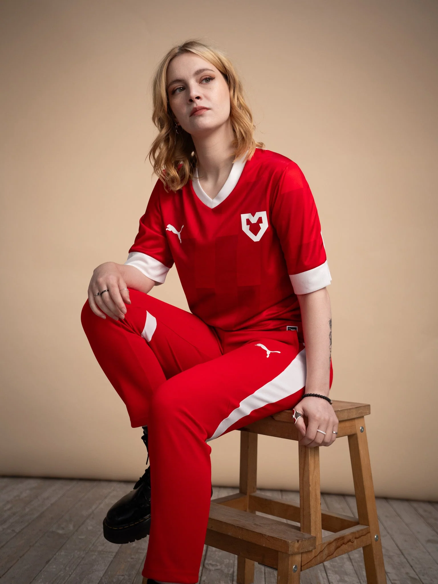 Mouz Sweatpants Red - Image 4